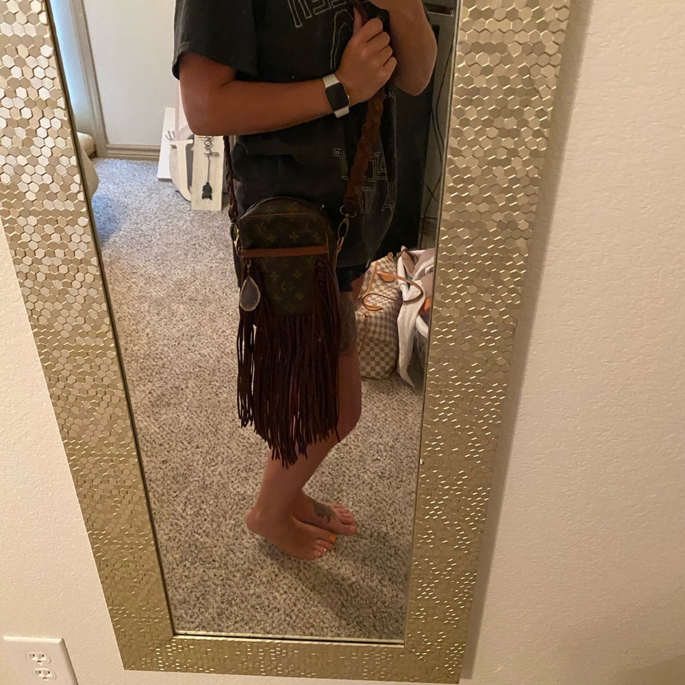 Repurposed authentic Louis Vuitton